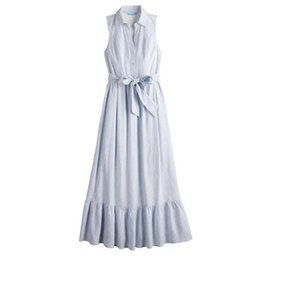 DRAPER JAMES RSVP™ Button Front Maxi Dress